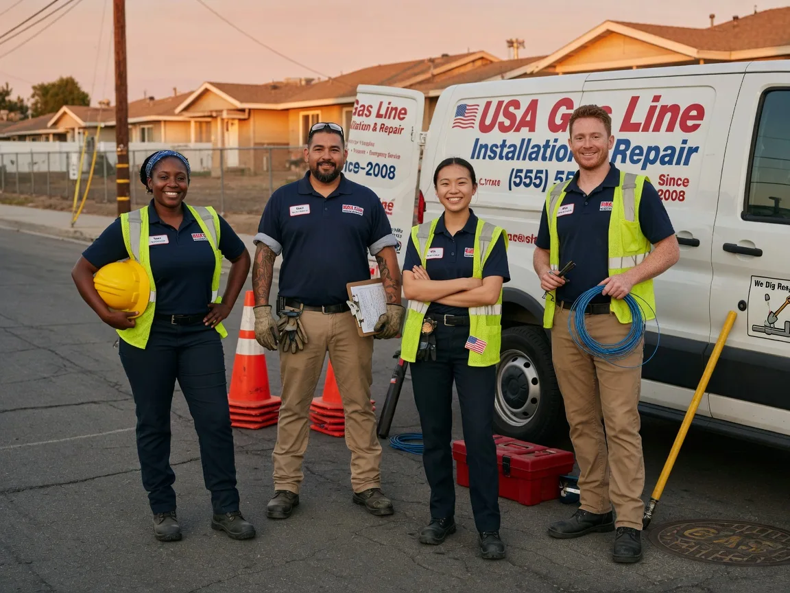 Gas Line Installation company in Nicasio, CA